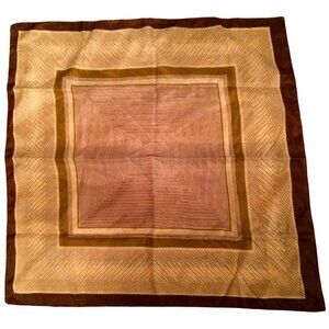 Retro Nylon Scarf Water Repellent Vintage Rain Accessory